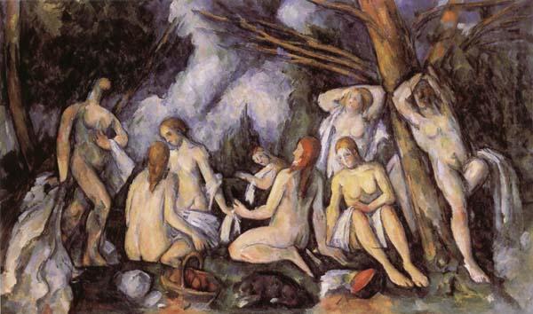 Paul Cezanne The Large Bathers china oil painting image